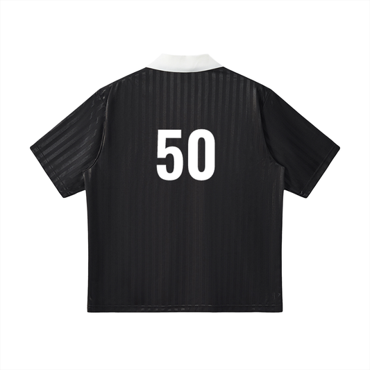 Baller Brnd Contrast Collar Soccer Jersey