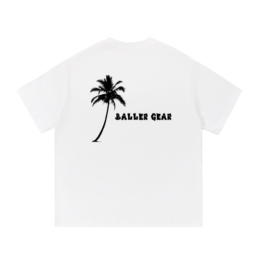 Baller Brnd Tropical Cotton T-shirt