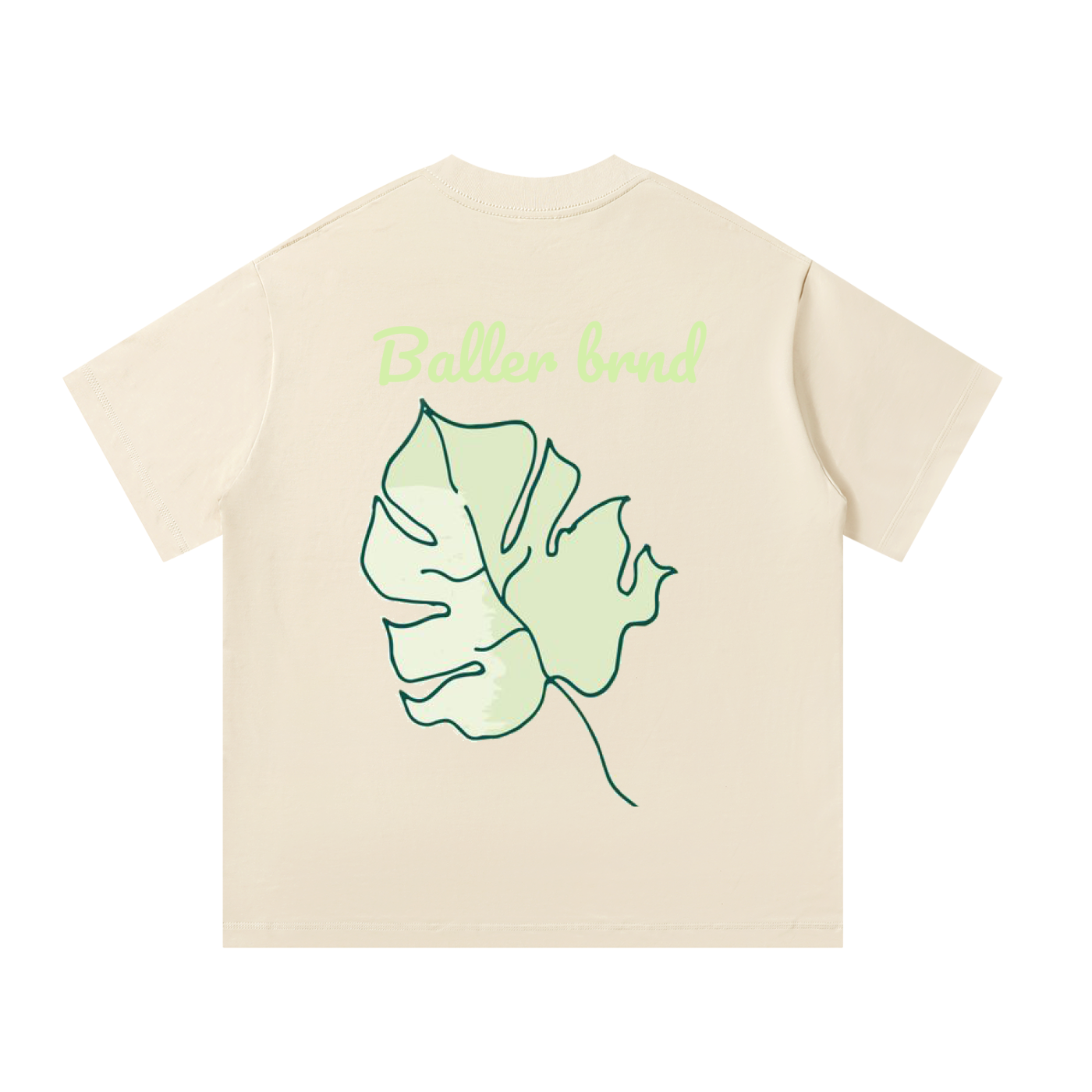 Baller Brnd Oversized Palm Shirt