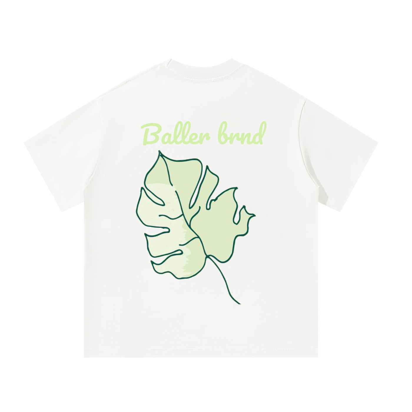 Baller Brnd Oversized Palm Shirt